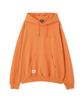 Schott [WEB LIMITED] Oval Chenille Logo Hooded Sweatshirt, Men's, Size M (150), Orange, 782-3931002