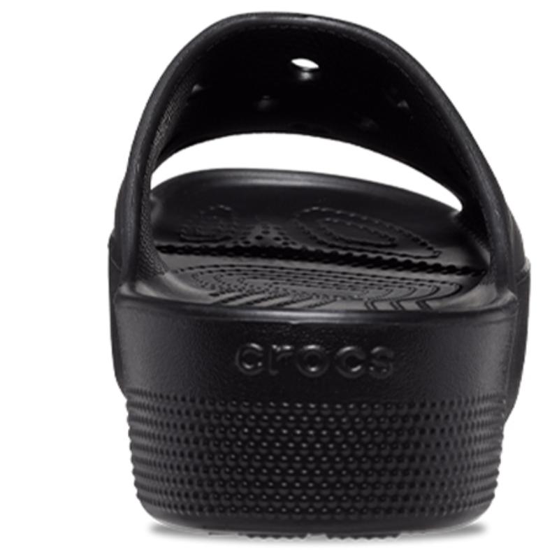 Crocs Женские шлепанцы на платформе Crocs 'Черные'