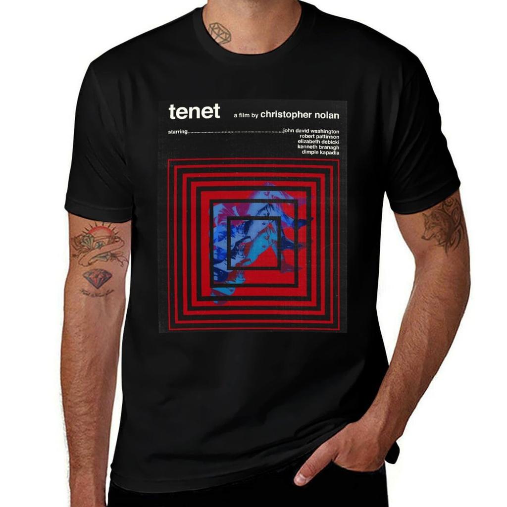 Tenet Poster T-Shirt Quick Dry Light Sports T-Shirt