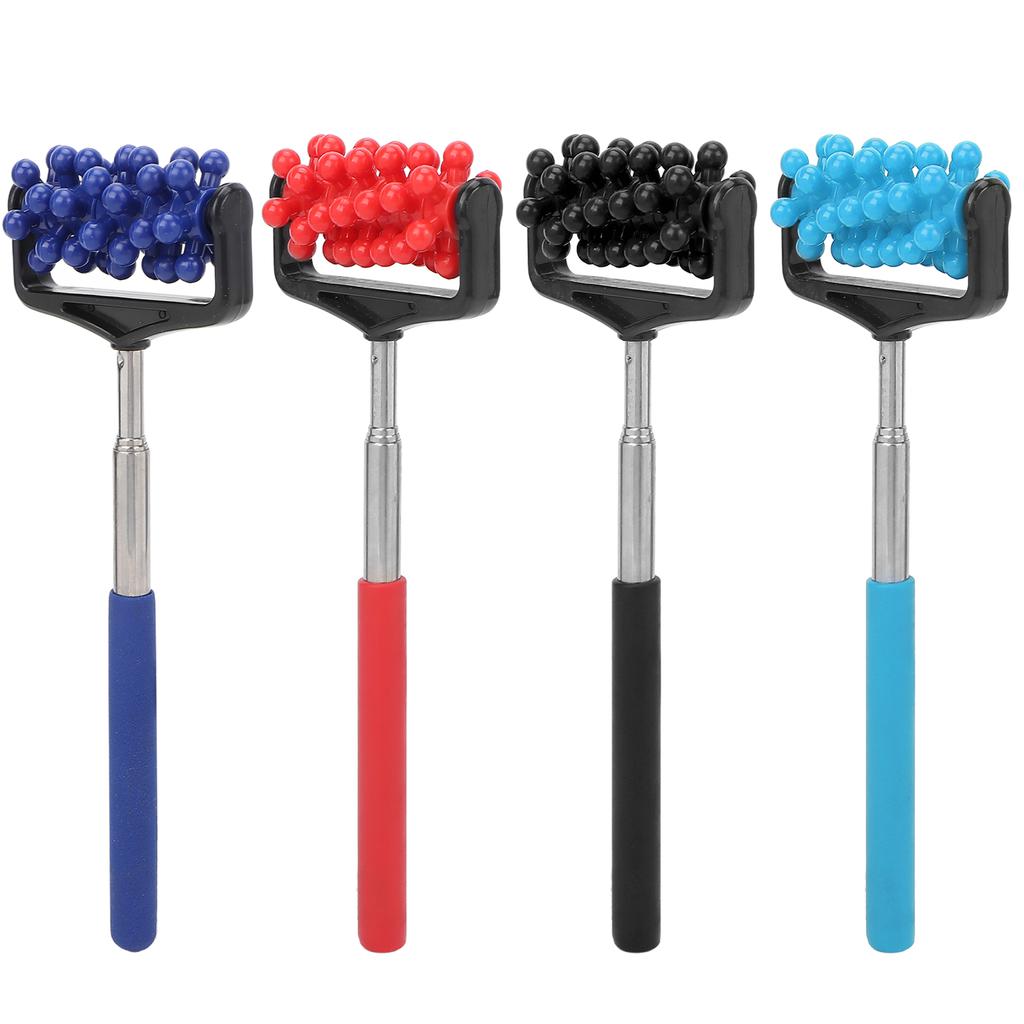 Telescopic Massager Back Muscle Roller Adjustable Back Arm Scratch Roller for Muscle Relax