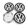 4Pcs 60MM Car Wheel Center Hub Cap Car Accessories For B5 B6 B7 T4 T5 Golf 4 5 6 7 Polo Passat Tiguan Jetta Gol