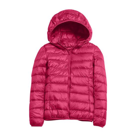 Женская зимняя куртка-пуховик с капюшоном и карманами на молнии, однотонная укороченная куртка с длинными рукавами и подкладкой на молнии