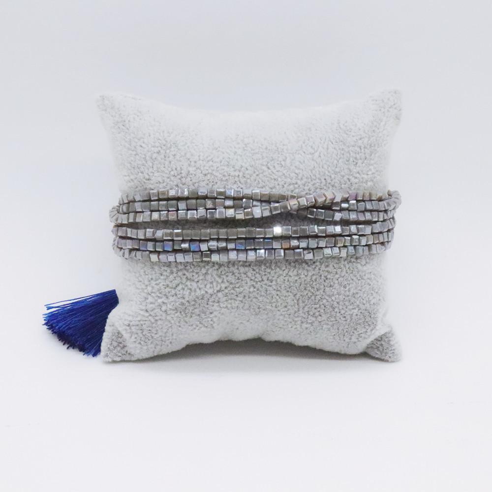 Fashion Simple Trend Europe and the United States Hot Beaded Miyuki Hand-woven Bohemian Fringe Bracelet