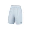Li Ning Fitness Series Logo Print Quick-Dry Sports Shorts Men Shorts Sky-Blue AKST297-5