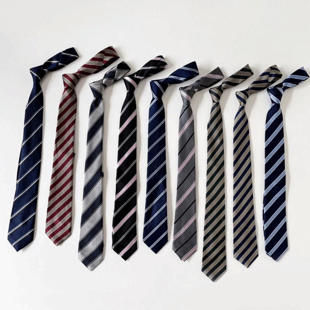 Korean JK Uniform Necktie Printed Belt Accessories Fashion Shirt Tie Decoration Students