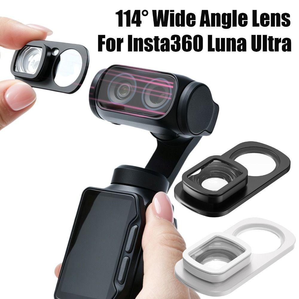 FOV to 114° Wide-angle Lens for Insta360 Luna Ultra Gimbal Camera Accessories