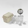 Durable Camping Storage Box Plastic BBQ Utensils Organizer Gift Mini Storage Box  Travel