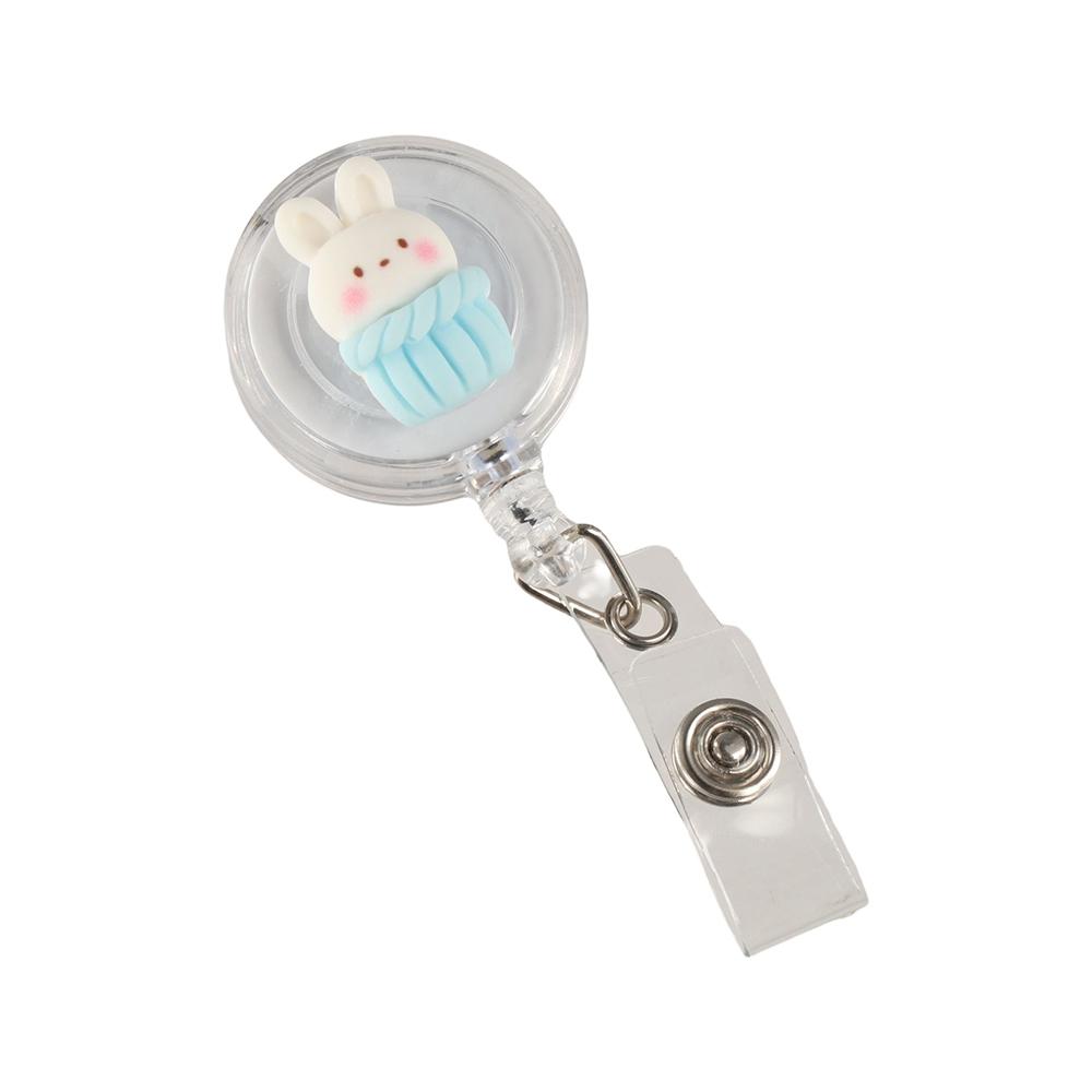 Students Name Tag Card Holder ID Card Clips Badge Holder Name Card Holder Retractable Badge Reel