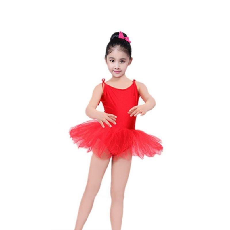 Детская балетная юбка-слинг, танцевальные костюмы для девочек, пышное платье принцессы