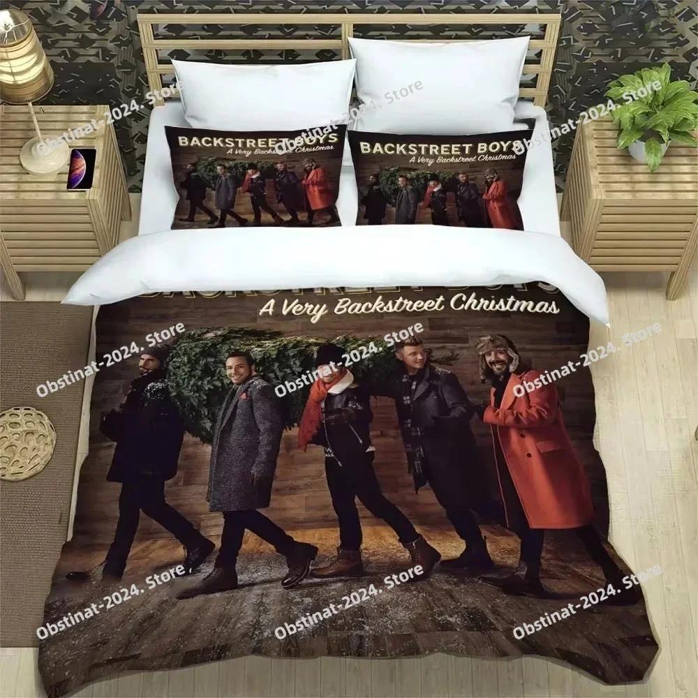 3D BSB группа Backstreet Boys Печатное постельное белье Пододеяльник Наволочка Комплект постельного белья Простыня Покрытие для одеяла Размер Full Queen King