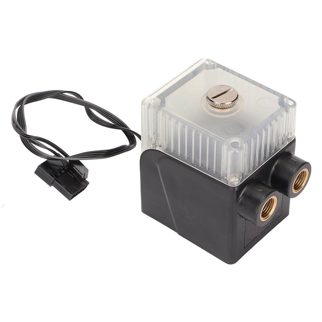 CPU G1/4 Quiet Water Cooling 12V 450L/H Three Phase Copper Wire 4pin Connector Computer Cooler Pump