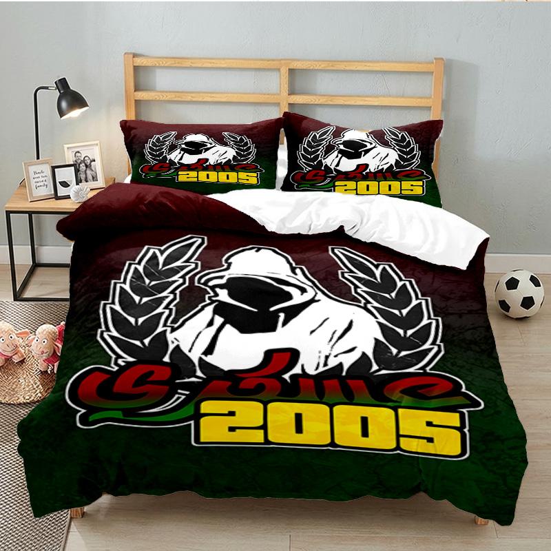 Ultras Askary Rabat 3PCS Bedding set,Ideal for 1pc Duvet Cover And 2pcs Pillowcases Perfect for Fan gift,Ideal for Bedroom, Dormitory
