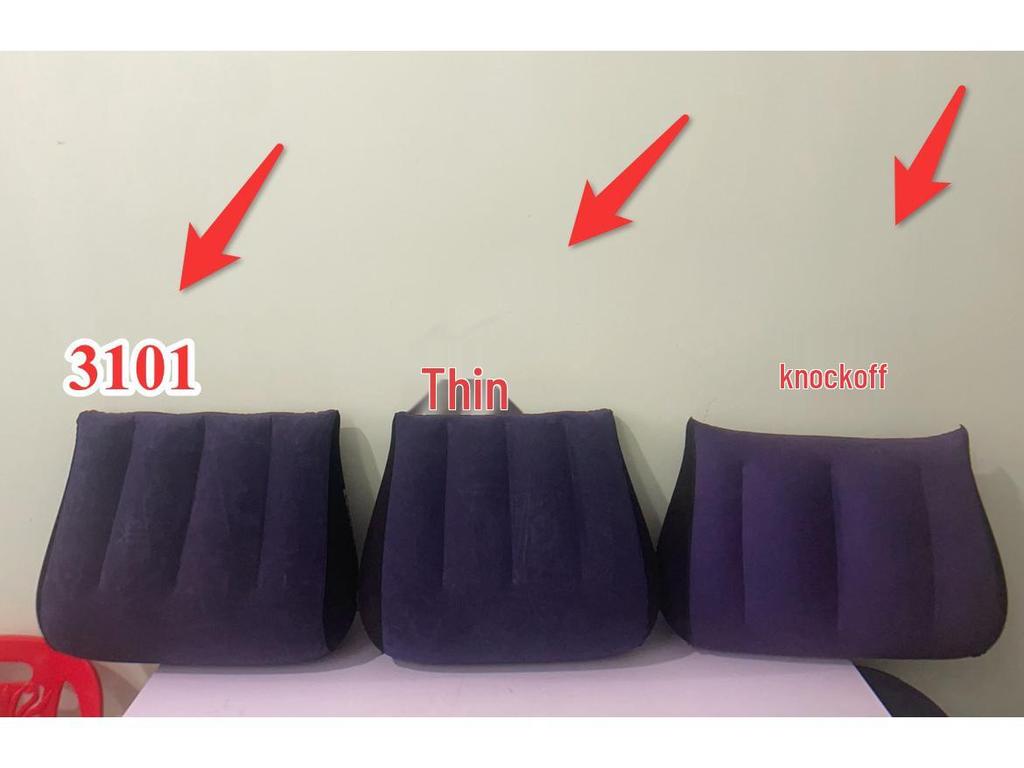 Подушка Надувная Флокированная Подушка Волшебный Треугольник Хакер - Эротическая Подушка для Позиций для Пар, Подушка для Позы Сзади