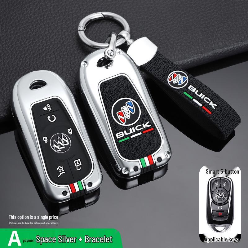Buick Key Case for Regal, LaCrosse, Encore, Excelle, Verano, Envision, Enclave