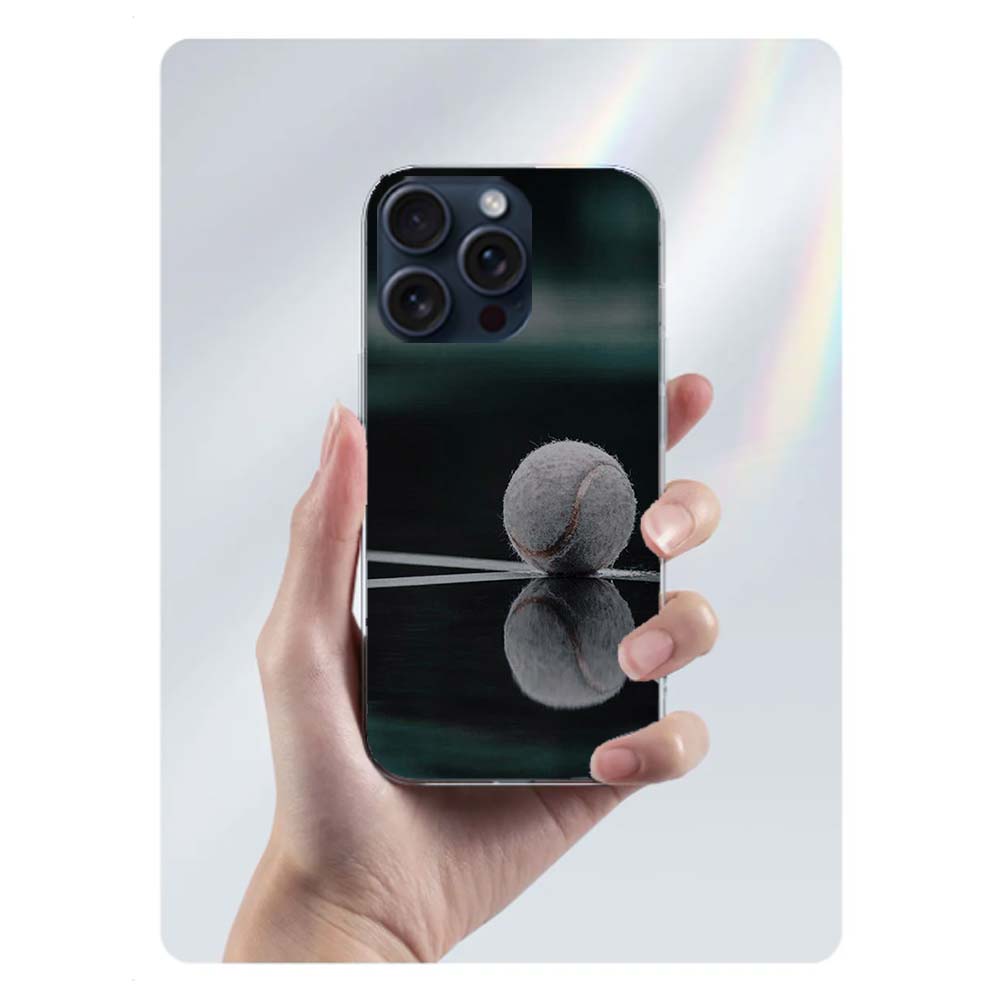 Tennis sport Capa Phone Case For Iphone 17 Air 16 Pro Max 15 12 Pro 14 Plus 17E 16E 11 13 Mini Cover Cases Fundas Cell Clear TPU