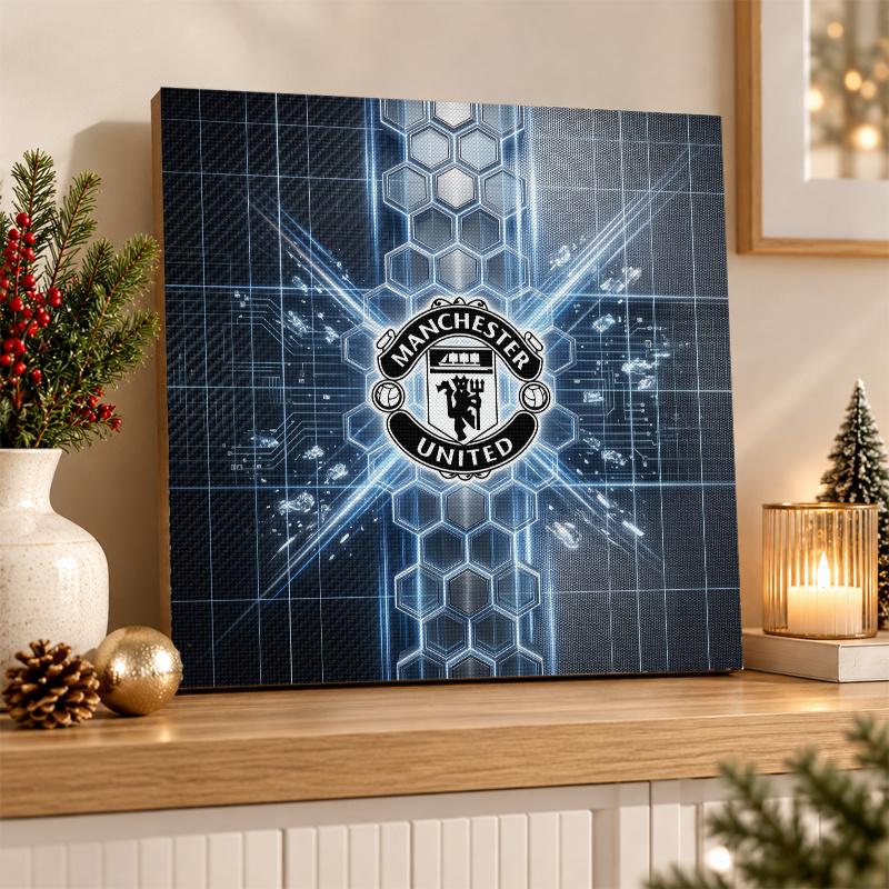 Manchester United Diamond Painting Kit 5D Full Drill DIY Diamond Mosaic Wall Art Home Decor
