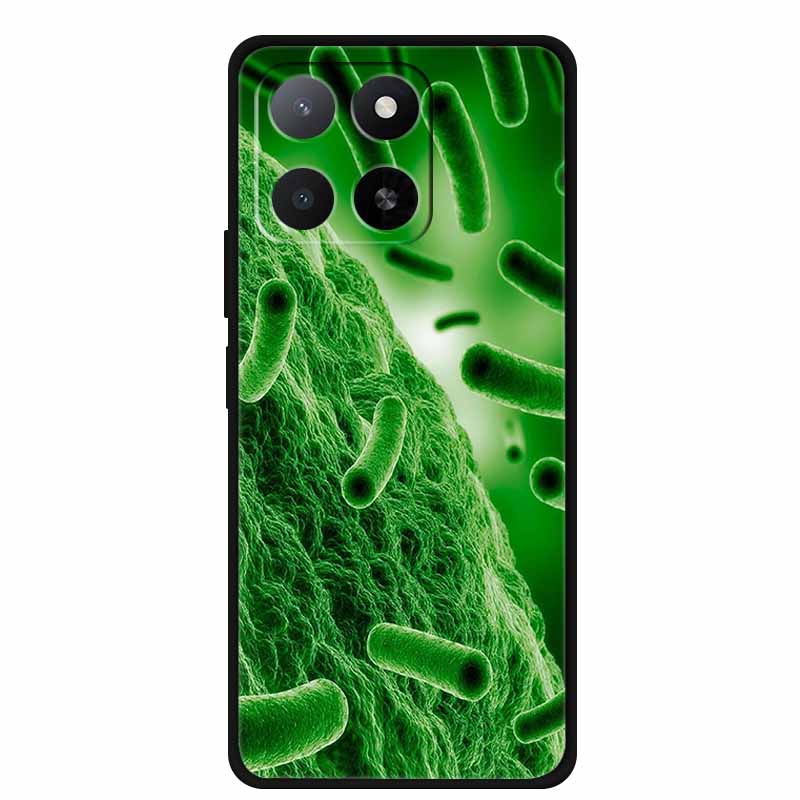 6.7" Чехол для Honor X8c HonorX8c X 8 C Защитный чехол Черный Силиконовый Мягкая задняя крышка Чехол для Honor X8b X6b Play 9A Чехол для телефона