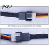 Cooling Fan Cable 4Pin Computer Adapter 4-in-1 CPU Tinned Copper Cooler Patch Cord Accessories