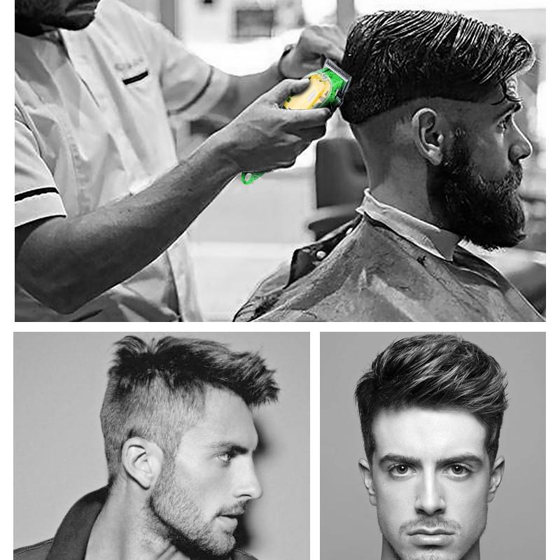 Household Rechargeable Shaving Fully Transparent Electric Hair Clipper for Hair Salon