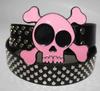New Punk European and American Pyramid Cyber Subculture Gothic Square Bead Rivet Belt for Women