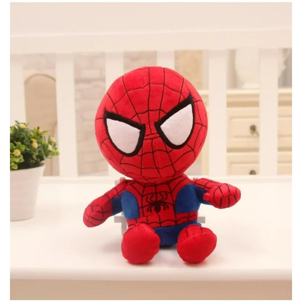 НОВЫЕ 27см Мужские Плюшевые Игрушки Человек-Паук Куклы из Фильмов Marvel Мстители Мягкий Набивной Герой Капитан Америка Железный Рождественские Подарки для Детей