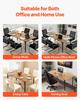 VEVOR Conference Table, 1800 mm Office Meeting Table for 6-8 Person, Modern Rectangle Seminar Desk with Metal Legs, Meeting Desk Ideal for Office