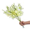Artificial butterfly orchid Wedding Flowers Wall Home Room TableYard Decor Accessories Diy gift Bridal Bouquet Background Indoor