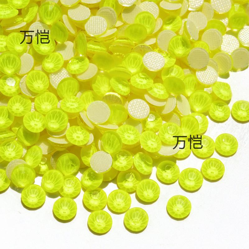 Серия Yellow Glass Hot Drill, Термоплавкий клей для нижней части кристалла, имитация австрийского горячего сверла, украшение для одежды своими руками из стразов