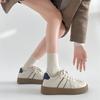 Versatile Student Commuting Heightened Platform White Shoes Women's 2025 New Autumn and Winter Light Leisure Sports Board Shoes