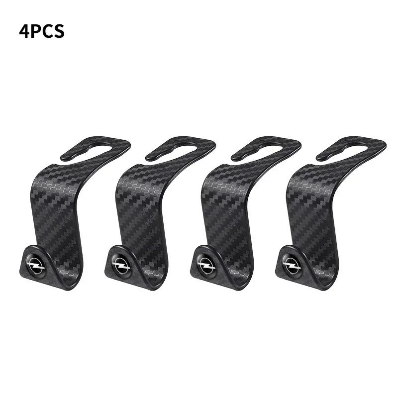BBHT4 1/2/4pcs Car Seat Headrest Hooks Storage Hanger For Opel Astra H G J Insignia Mokka Zafira Corsa Vectra C D Antara Combo