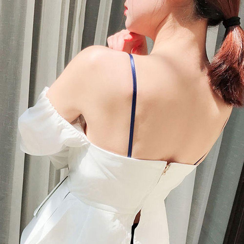Pair Summer Elastic Nylon Bra Accessories Intimates Accessories Invisible Bra Strap Shoulder Strap