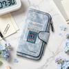 New York City Print Long Wallet Fashion Casual Portable Card Holder PU Leather Daily Use Purse for Men Women