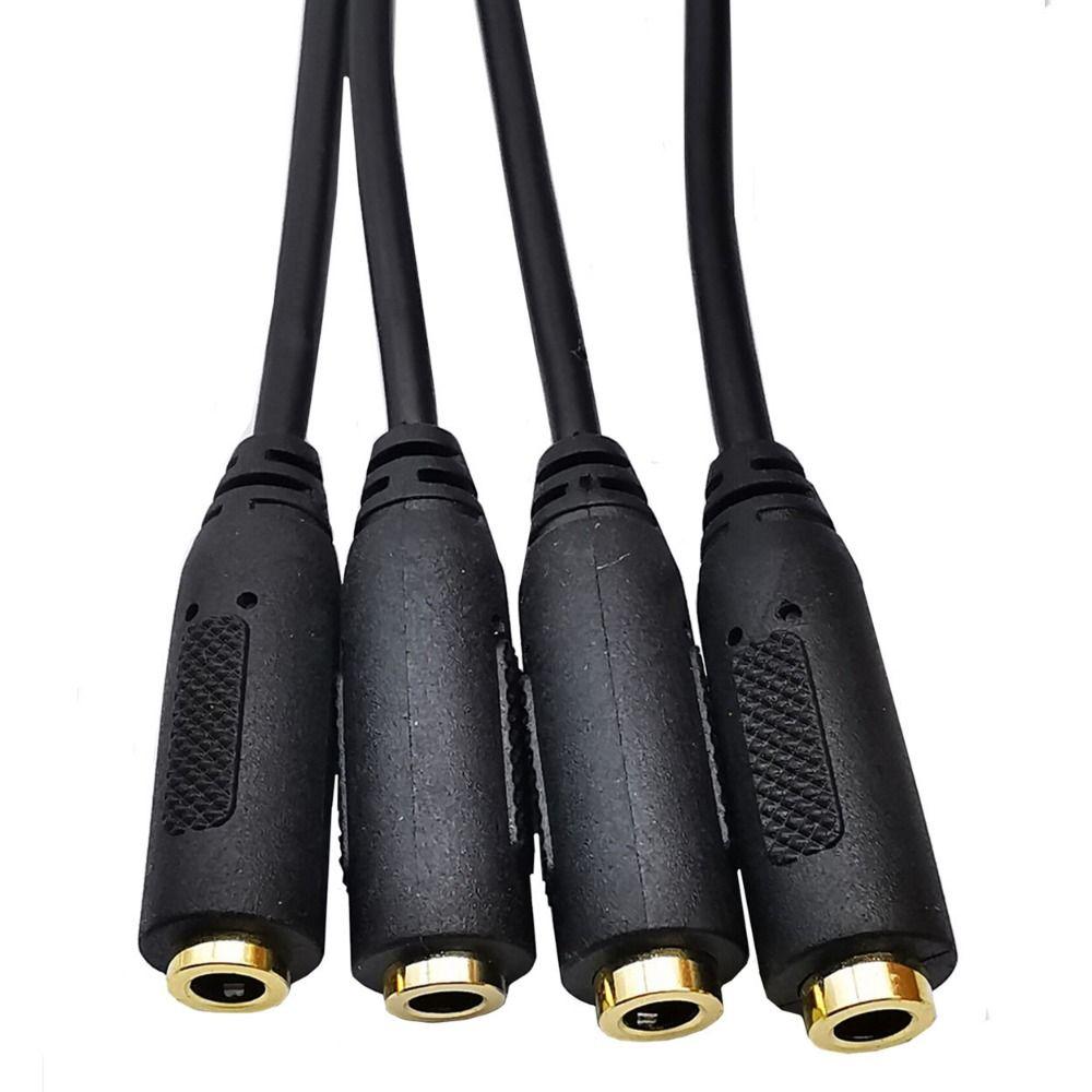 3.5mm Jack 3.5mm Aux Splitter Audio Cable 3.5mm 1/8 TRS Male HUB Splitter Audio Cable MP3 Speaker