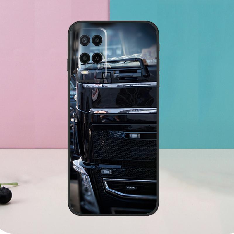 Крутой Чехол для Грузовика Автомобиля Для OPPO A98 A78 A58 A5 A9 A15 A17 A57 A77 A96 A76 A16 A54 A74 A94 A52 A72 A57S A53S