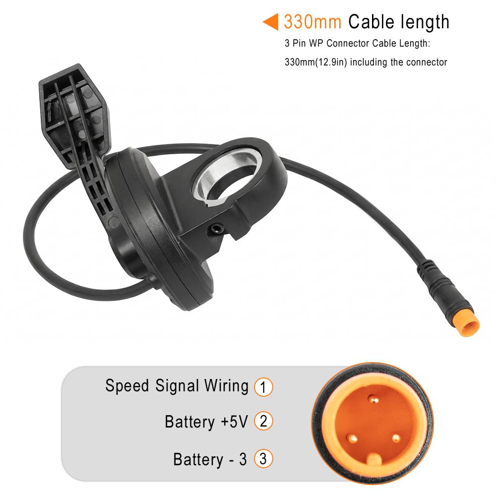 Waterproof WP 3Pin Electric Scooter Thumb Throttle for KAABO Mantis King GT Finger Throttle Accelerator Replacement Parts Throttles 2