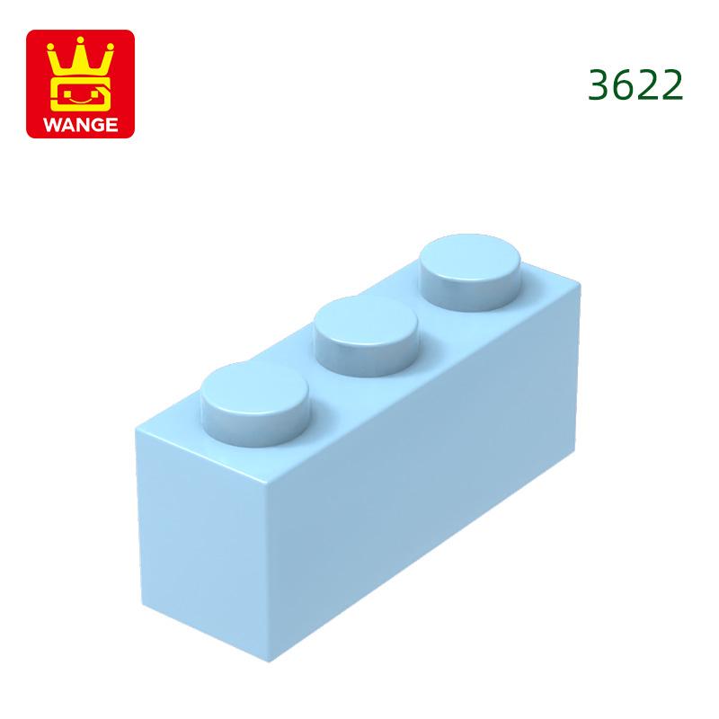 Нетоксичный 85 шт./лот 3622 1x3 точки Строительный блок Moc Классические аксессуары Совместим с Кирпич Детские игрушки Подарочная коробка