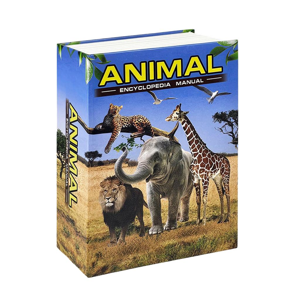 Новый сейф в форме книги с кодовым замком – Скрытая копилка и секретное хранилище для детей, идеальный подарок на день рождения и Рождество