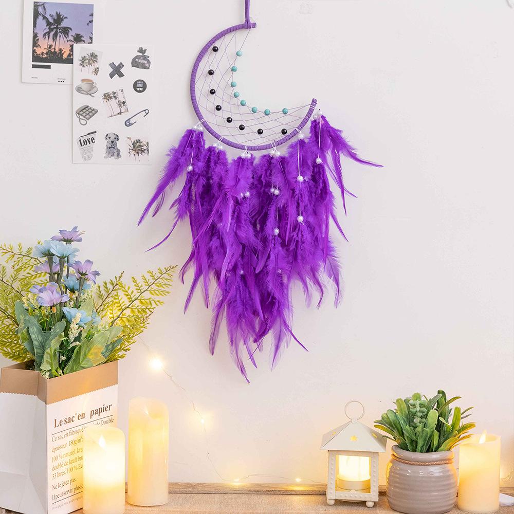 Girls' Heart Dream Catcher Net Wind Chime Hanging Ornament Student Graduation Gift Creative Birthday Gift Dream Net Gift Pencil Forest