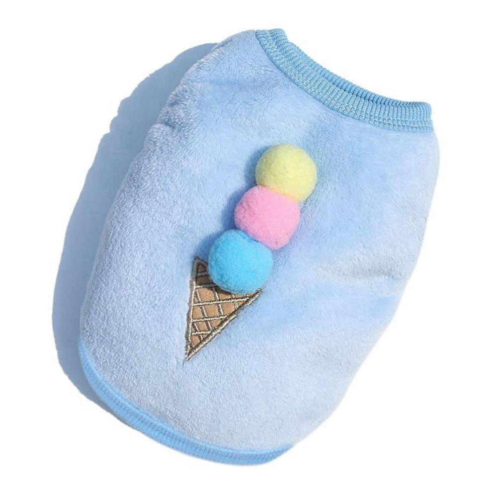 Warm Soft Cartoon Winter Yorkshire Pet Dog Clothes Dog Sweater For Small Dogs Dog Vest