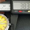АВТОМАТИЧЕСКИЕ ВИНТАЖНЫЕ ЯПОНСКИЕ МУЖСКИЕ ЧАСЫ RICOH R31 ЖЕЛТЫЙ ЦВЕТ ЦИФЕРБЛАТ a707689-1