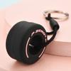 PVC Soft Tire Keychain for Car Decoration