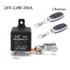 12V 250A Universal Battery Switch Relay Integrated Wireless Remote Control Disconnect Cut Off Isolator Master Switches