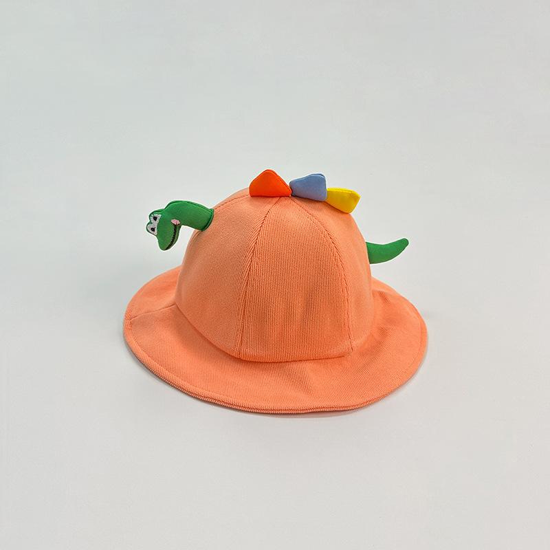 5 Colors Spring Autumn Kids Cartoon Bucket Hat Sun Protection Baby Hats Boys Girls Headwear Caps Children Outdoor Sunshade 1-4Y