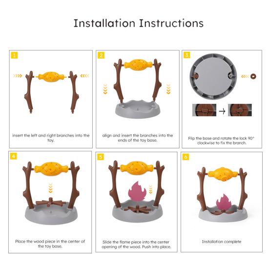 Cats Puzzle Feeder Interactive Treat Dispenser And Slow Feeder Pet BBQ Roller Cat Brain Exercise Toy Cognitive Training Game