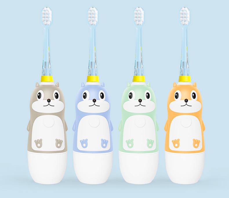 Электрическая зубная щетка Beinuo Kids' Sonic — умная, перезаряжаемая, автоматическая