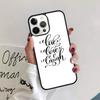 Чехол для телефона с цитатами Live Laugh Love Для iPhone 17 Air 15 16 14 13 12 Pro Max 11 Pro Max Plus Coque Shell