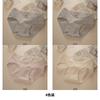 A-class colored cotton women's underwear 10A antibacterial extended crotch lace breathable and comfortable mid waist cotton soft triangle pants