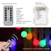 Tomshine 0.6W 10M/32.8Ft 80LED гирлянда с пультом дистанционного управления разноцветная работающая от батареек