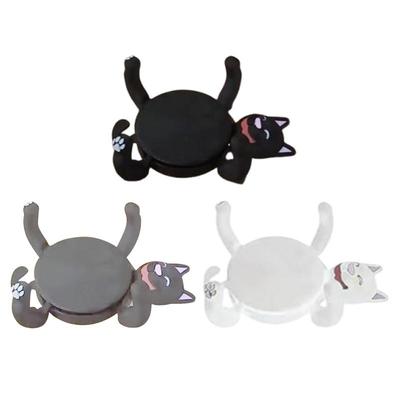 Подставки для кошек Забавные подставки для чашек 3D-печатные игрушки Декор стола Нескользящий держатель для чашек Украшения для дома Сувениры для вечеринок для любителей кошек