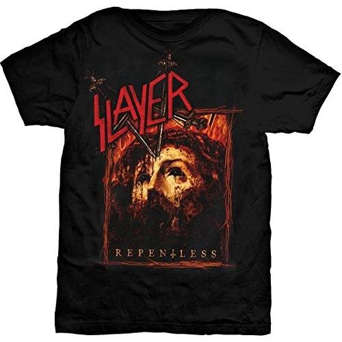 Slayer Men's Repentless Rectangle Short Sleeve T-Shirt, Black, Small